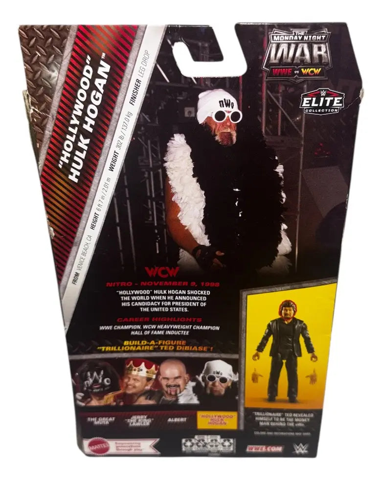 Monday Night War Elite Collection Hollywood Hogan BAF Ted Dibiase