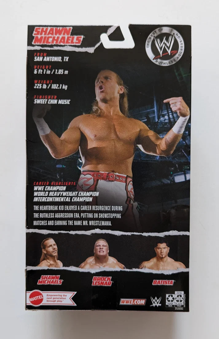 Shawn Michaels Elite Collection Best of Ruthless Aggression Series 1