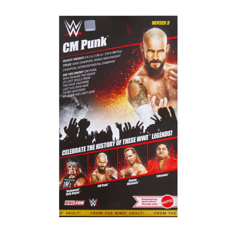 CM Punk (Straight Edge Society) - (Best of Series 3) WWE From the Vault
