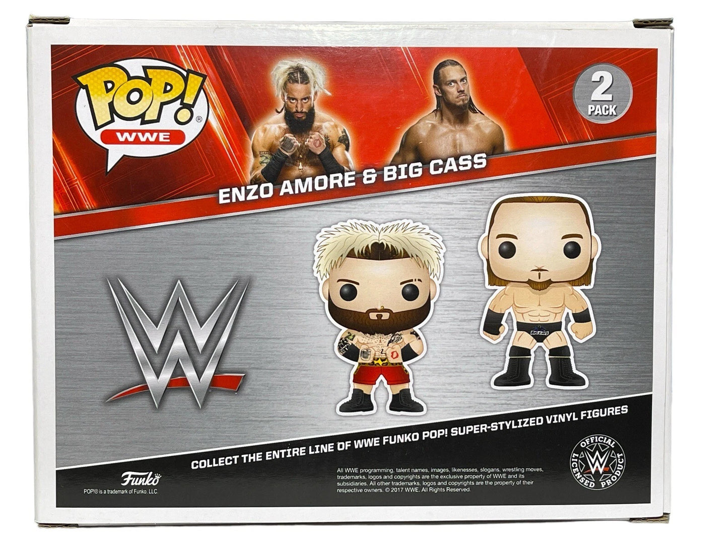FUNKO POP! Enzo Amore & Big Cass 2-Pack WWE