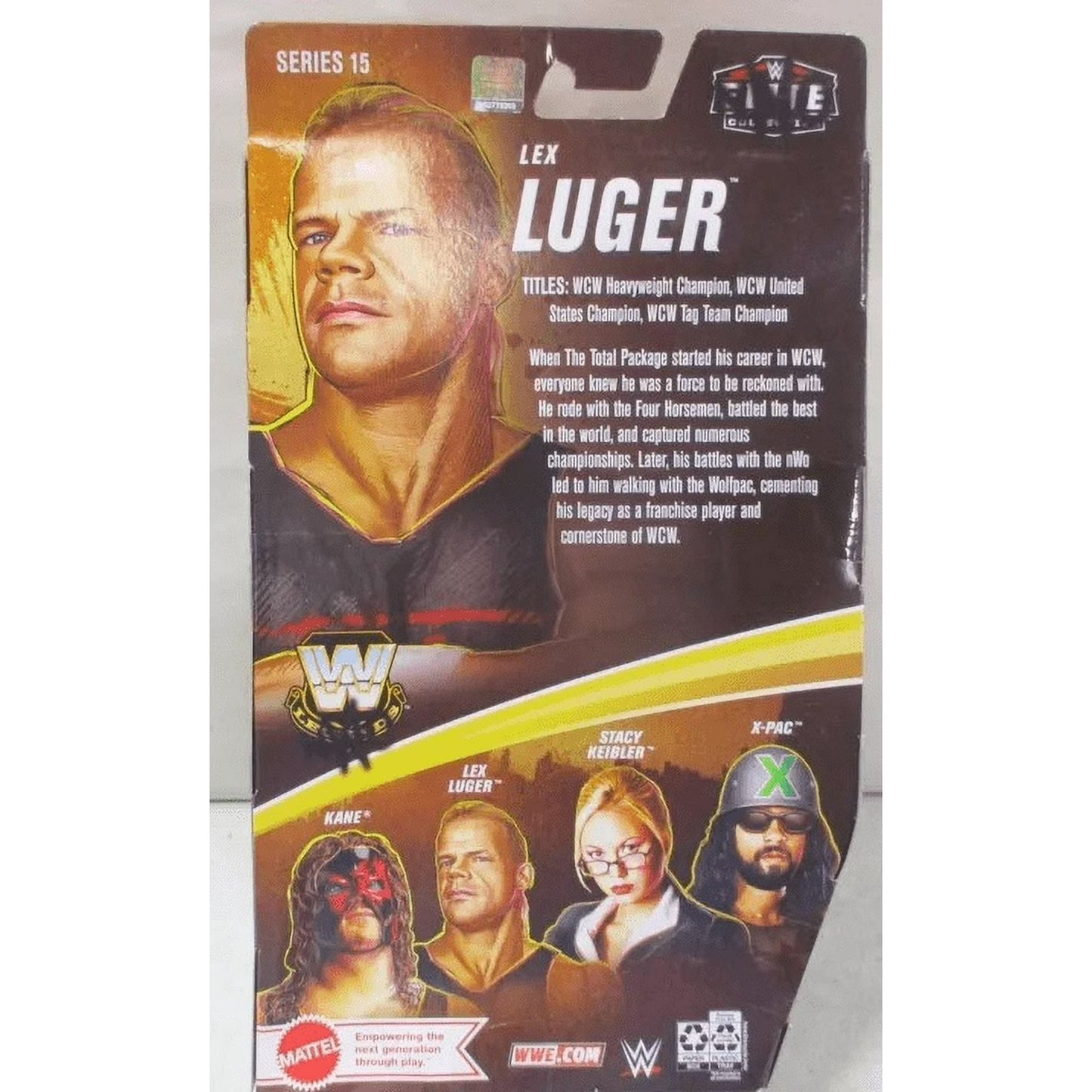 LEX LUGER NWO Wolfpac Elite Legend Serie 15