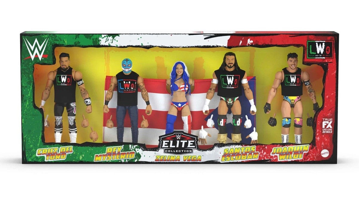 WWE Elite Latino World Order (LWO) 5-Pack Viva la Raza