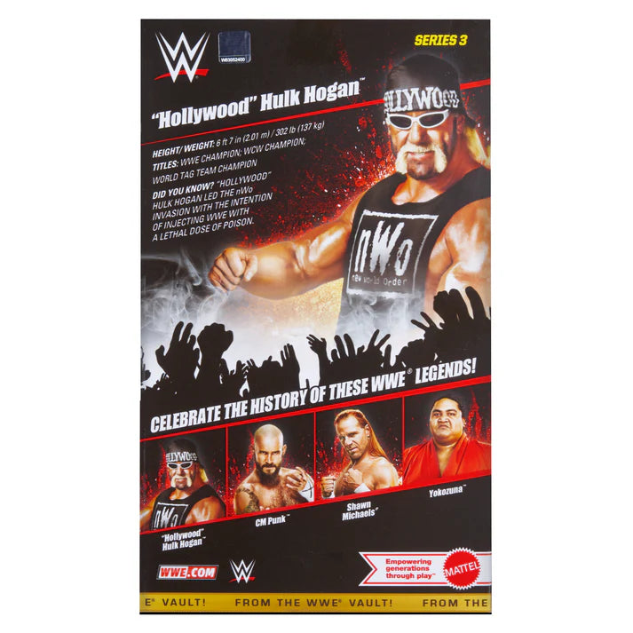 Hulk Hogan Hollywood - WWE From the Vault Exclusive Series 3