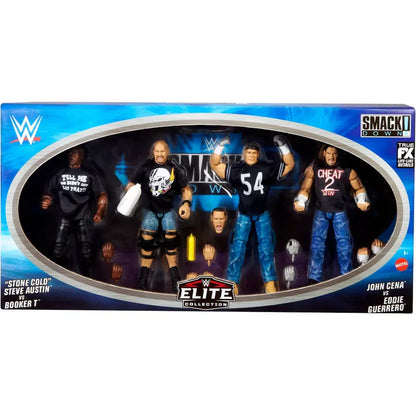 Smackdown 25 Anniversario  4-Pack (Booker T, Stone Cold, John Cena & Eddie Guerrero)