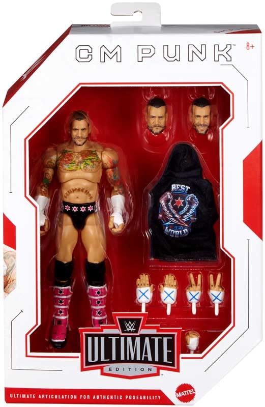 CM Punk Ultimate Edition Series 27 Mattel