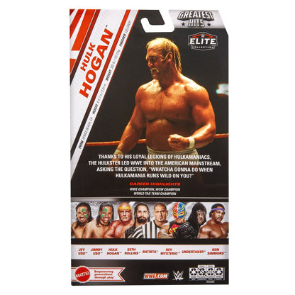 Hulk Hogan (Biting Headband) - WWE Elite Greatest Hits 7