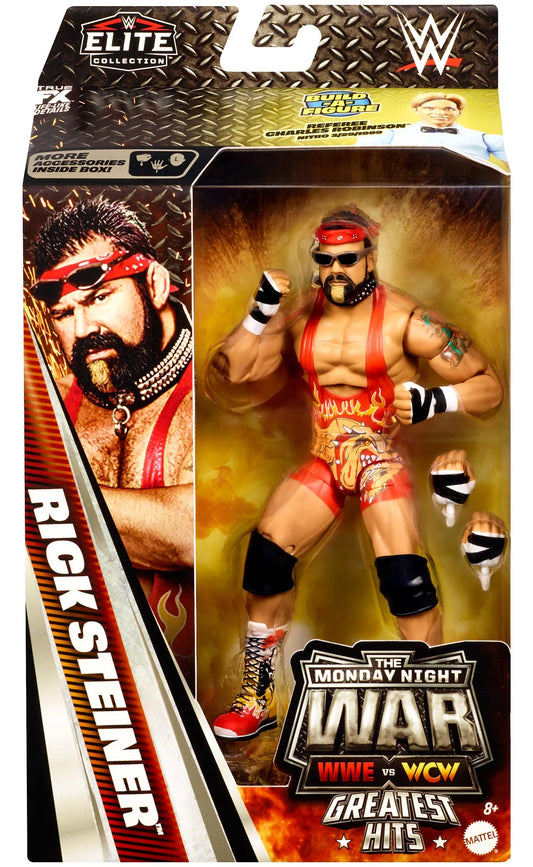 Rick Steiner Monday Night War Greatest Hits WWE Elite Collection Series #3 BAF Charles Robinson