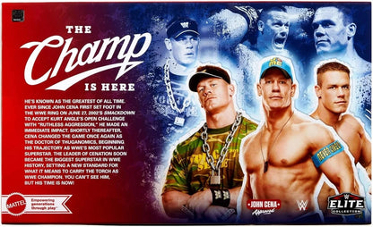 John Cena Exclusive 3-Pack Elite Collection Hustle - Loyalty - Respect