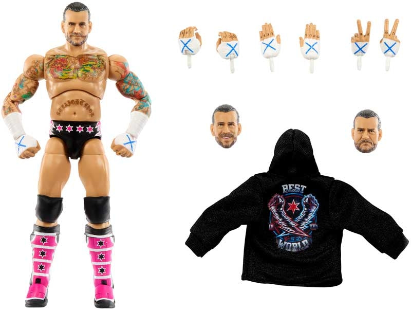 CM Punk Ultimate Edition Series 27 Mattel