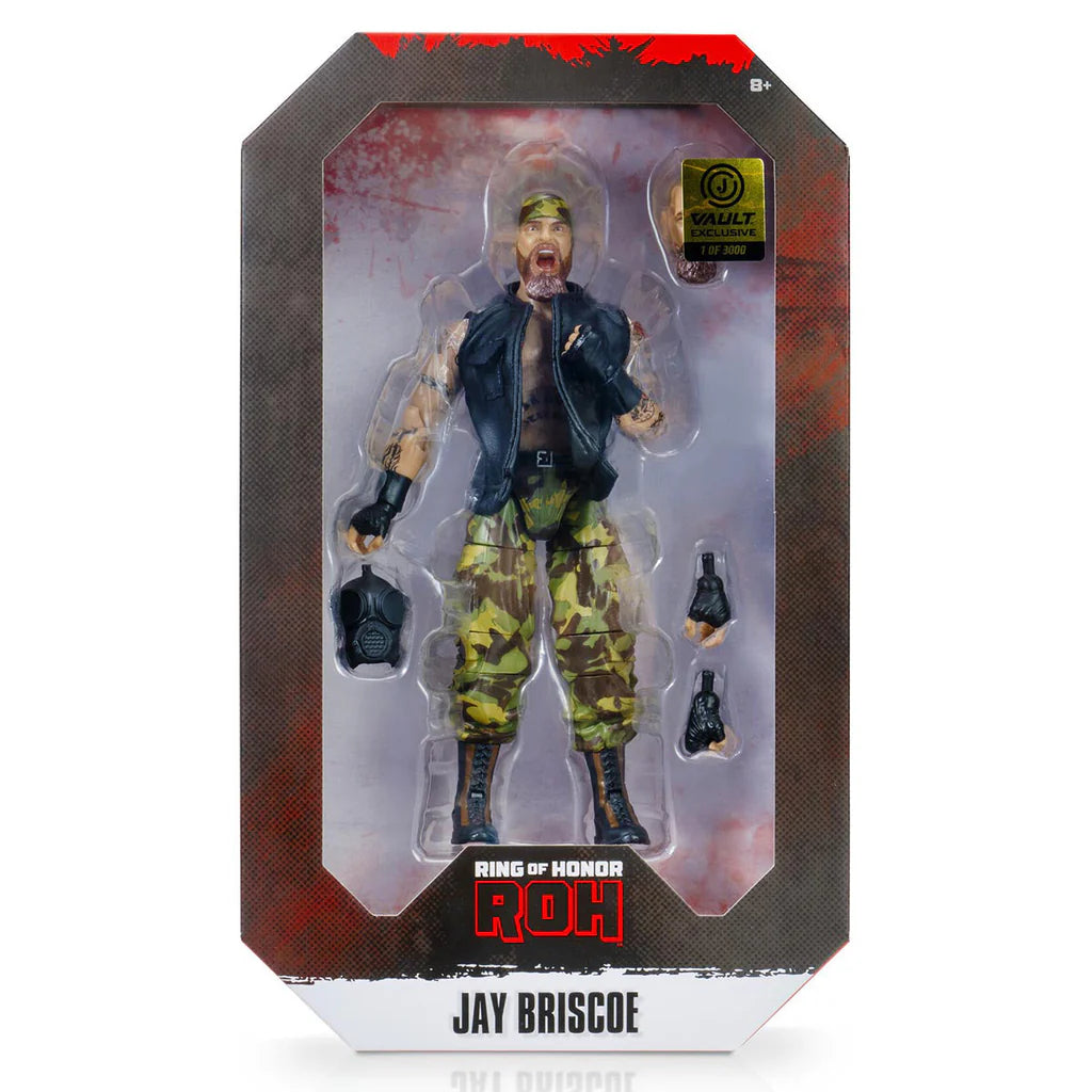 Jay Briscoe -  ROH Ring Of Honor - Jazwares