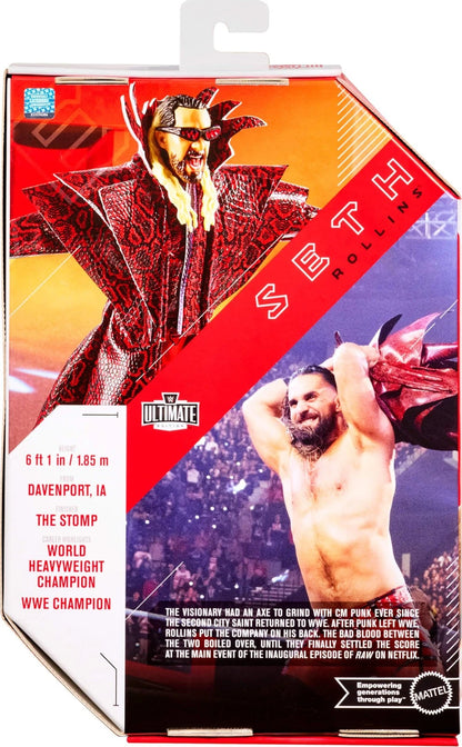 Seth Rollins (Red & Black) - WWE Ultimate Edition 30