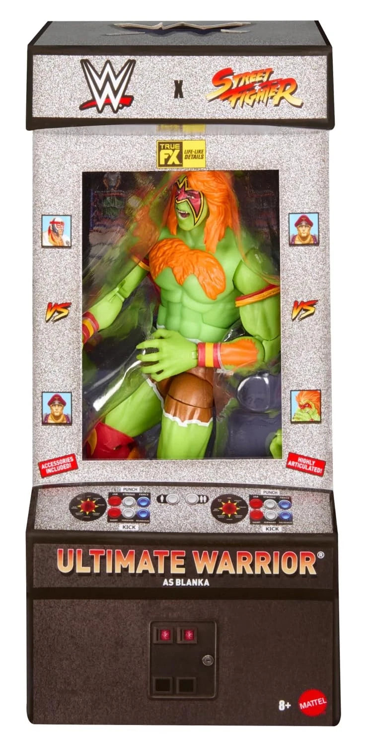 ULTIMATE WARRIOR AS BLANKA x  Street Fighter Elite Collection