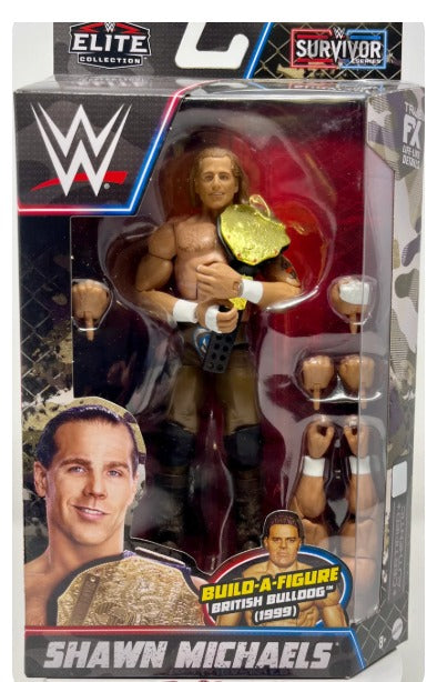 Shawn Michaels (Brown Tights) - WWE Elite Survivor Series 2023 - Baf British Bulldog