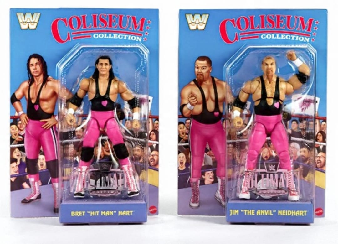 Hart Foundation (Bret Hart & Jim Neidhart) Coliseum Collection - pack Ultimate Edition