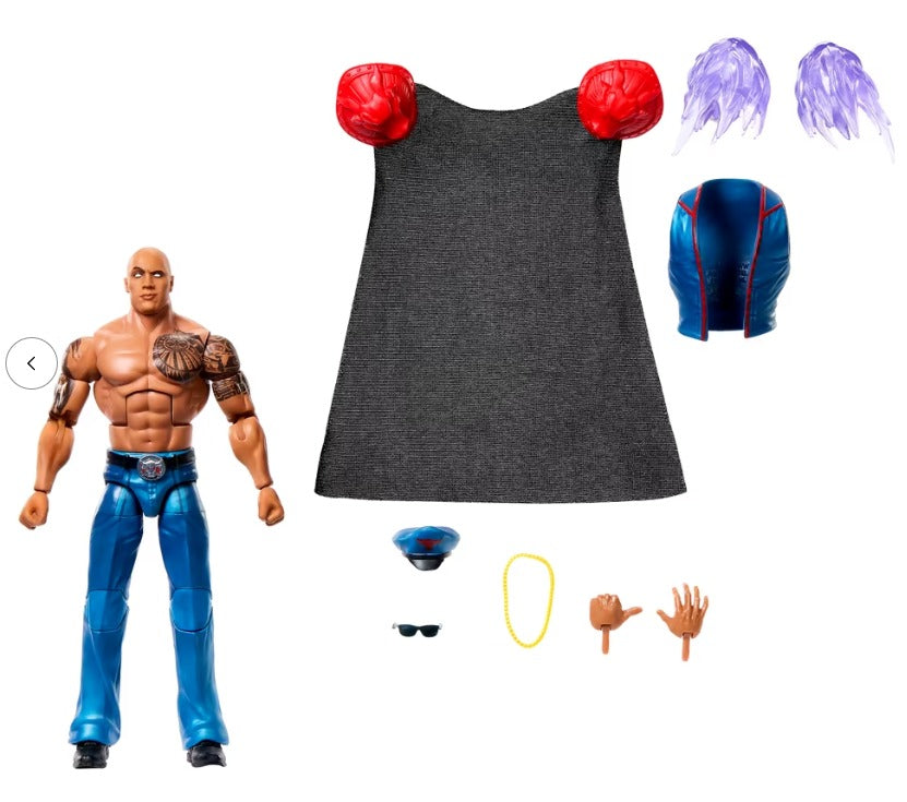 Final Boss Rock As M. Bison Mattel WWE x Street Fighter