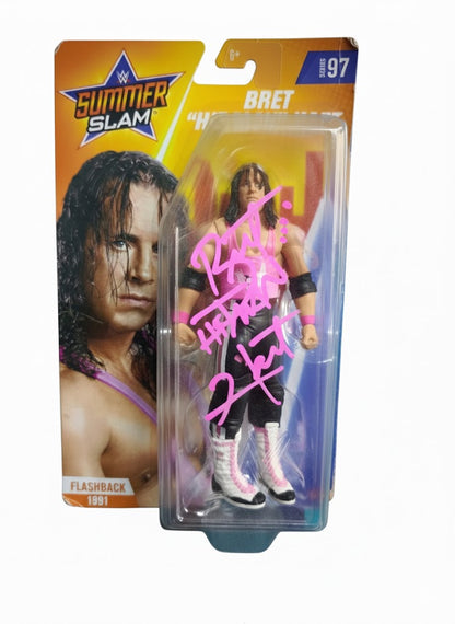 Bret Hart -  Series 97 AUTOGRAFIADA (certificado de autenticidad)