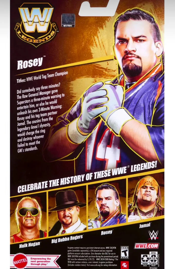 Rosey Legends  Series 23 Elite Collection