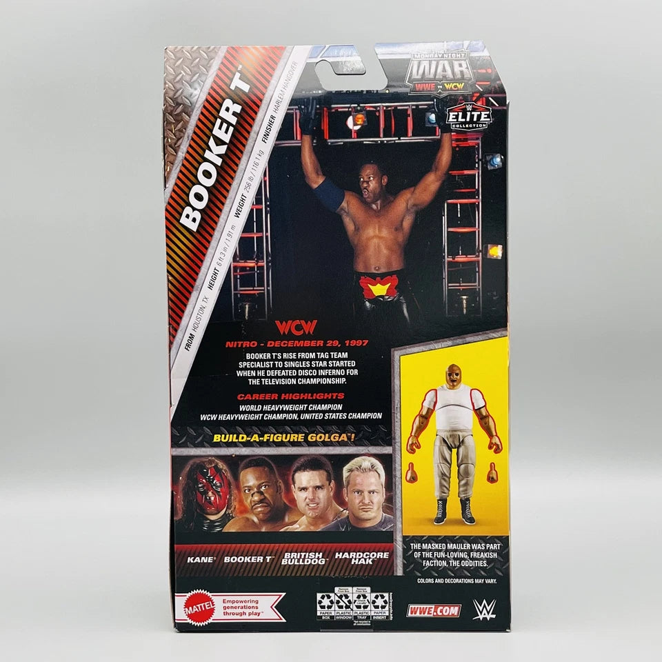 Booker T  Monday Night War Elite Collection Series #9 Baf Big Bubba Rogers