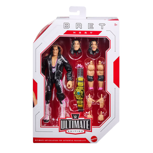 Bret Hart WWE Mattel Ultimate Edition Greatest Hits Wave 3
