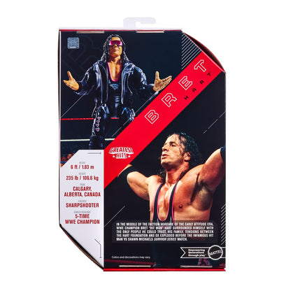 Bret Hart WWE Mattel Ultimate Edition Greatest Hits Wave 3