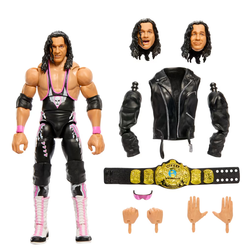 Bret Hart WWE Mattel Ultimate Edition Greatest Hits Wave 3