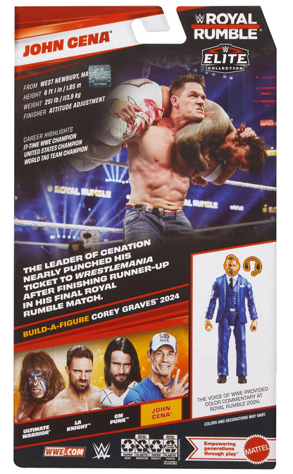 John Cena WWE Royal Rumble BAF Corey Graves