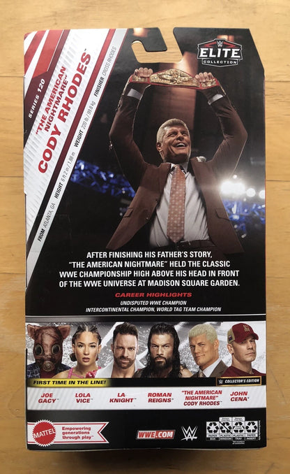 Cody Rhodes (Brown Suit) - WWE Elite 120 The American Nightmare