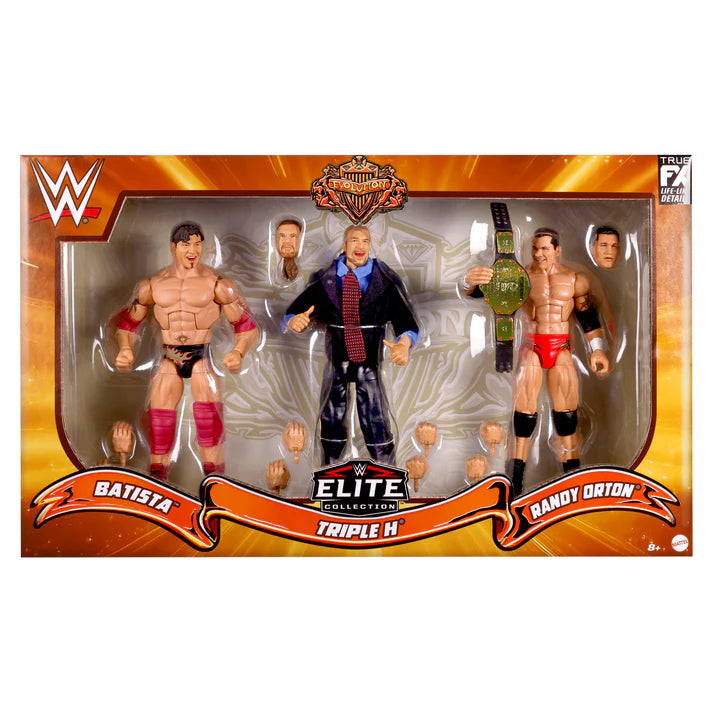 Evolution  Triple H - Orton - Batista Elite Collection