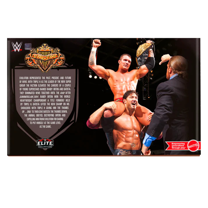 Evolution  Triple H - Orton - Batista Elite Collection