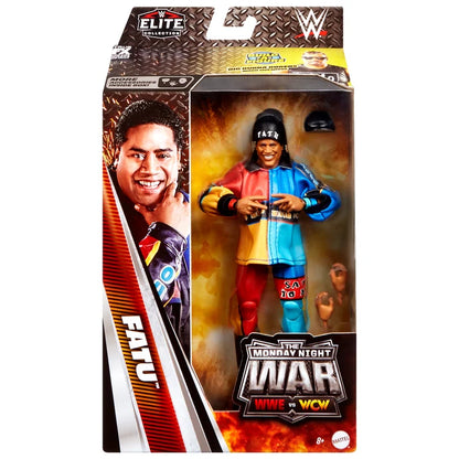 Fatu Monday Night War Series 9 Mattel Elite Collection Baf Big Bubba Rogers