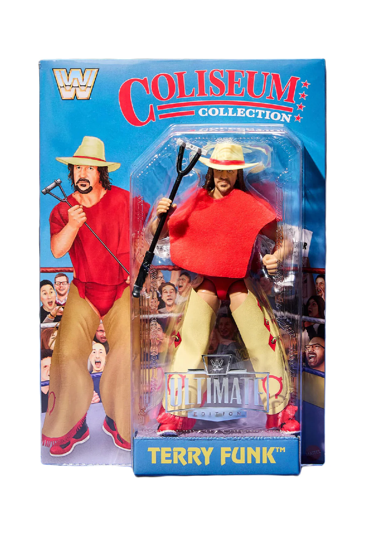 Hulk Hogan & Terry Funk 2-Pack Ultimate  Series 1  Coliseum Edition Exclusive