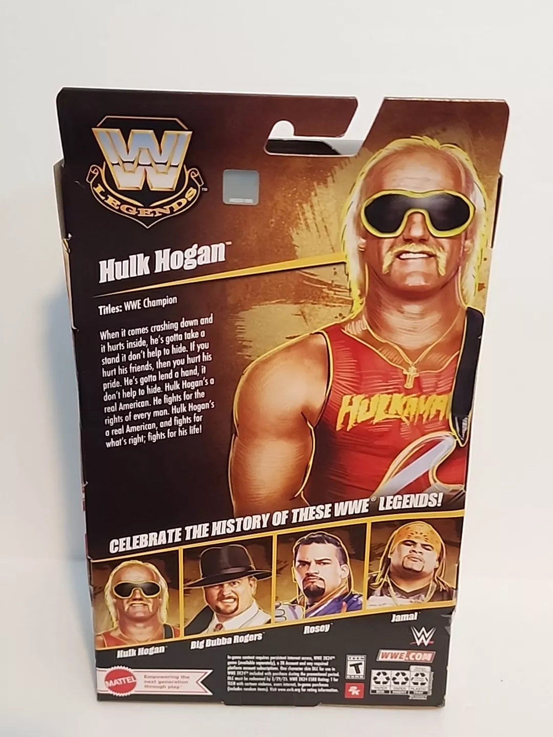 Hulk Hogan  Legends Series 23 Elite Collection