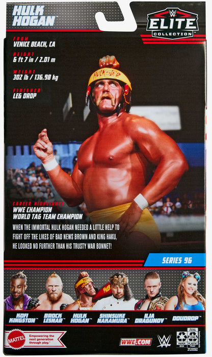 Hulk Hogan (w/ Helmet) - WWE Elite 96
