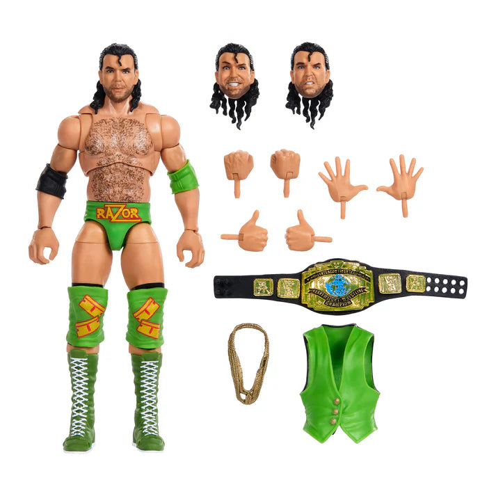 Razor Ramon (Green) - WWE Best of Ultimate Edition 6