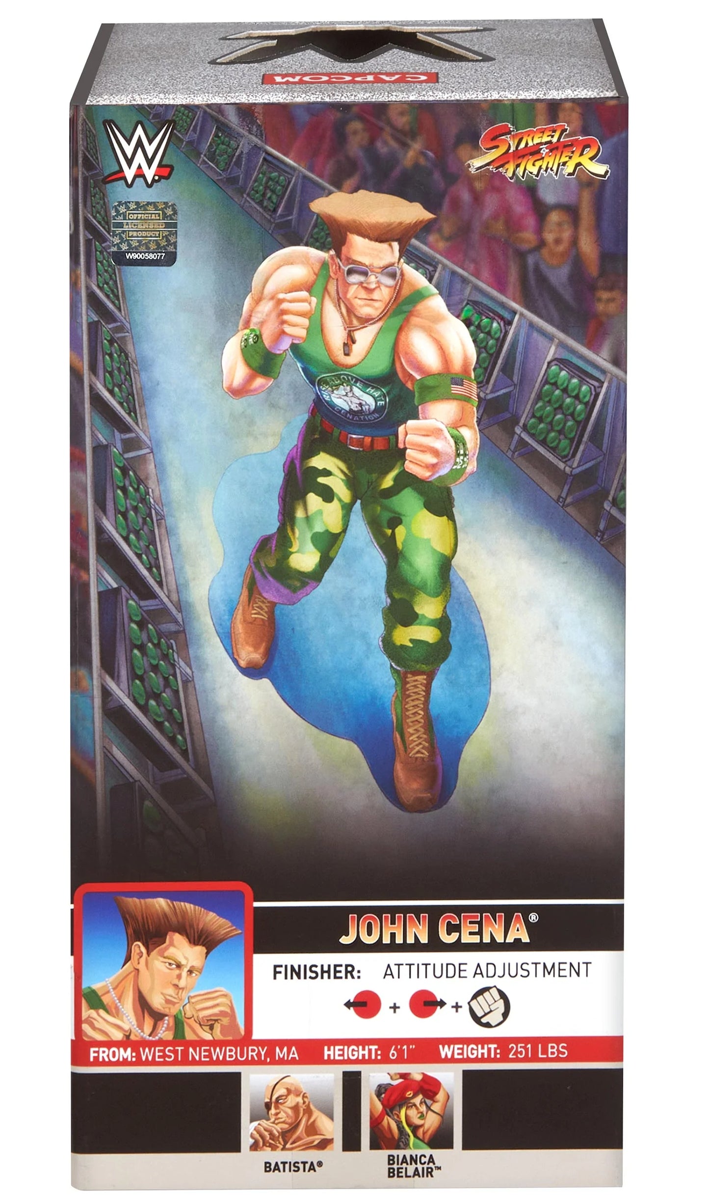 John Cena (Guile) Elite Collection x Street Fighter Series #2