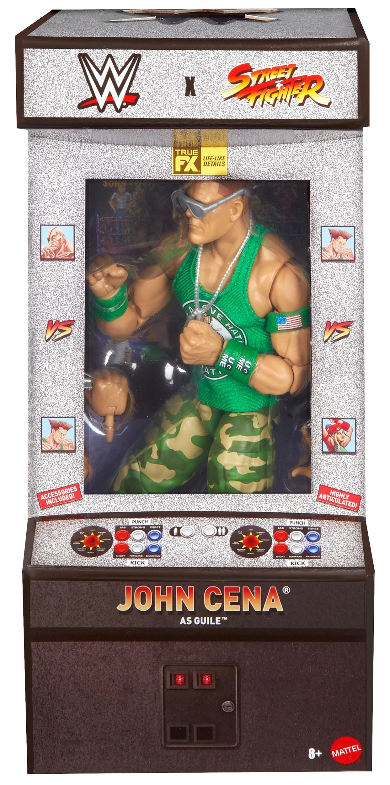 John Cena (Guile) Elite Collection x Street Fighter Series #2