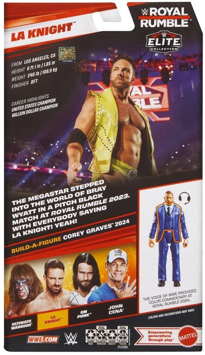 LA Knight  Royal Rumble Elite Collection Vaf Corey Graves