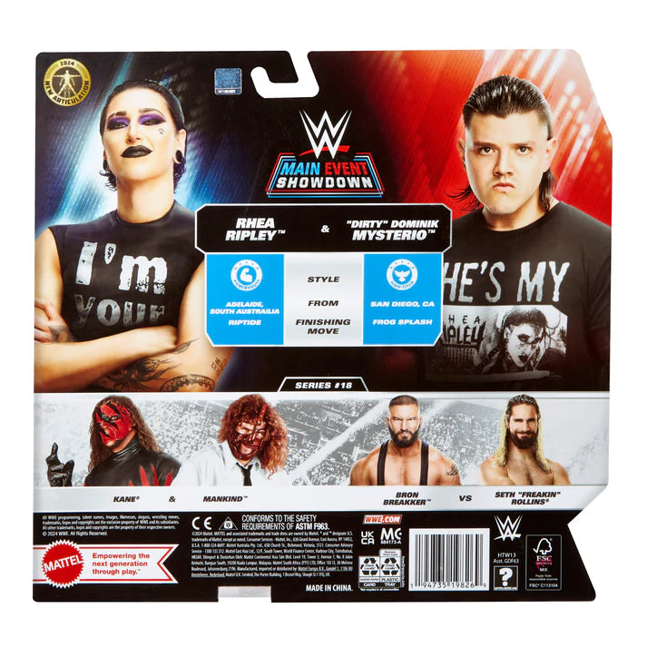 Rhea Ripley & Dominik Mysterio - Main Event Showdown Series 18