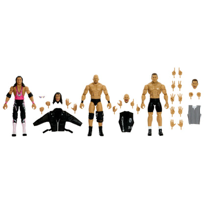 WrestleMania 13 Submission Match WWE Elite Collection (3-Pack) Bret Hart - Stone Cold - Ken Shamrock