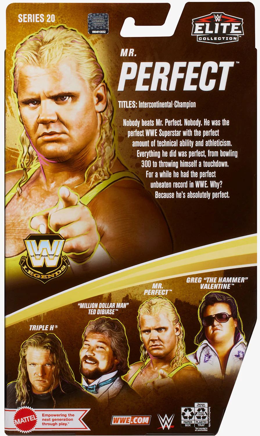 Mr Perfect  Legends Series #20