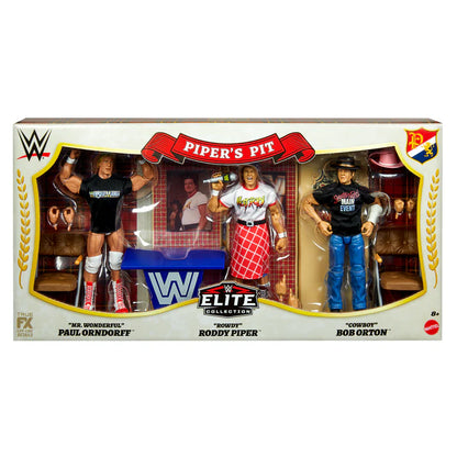 Piper's Pit 3-Pack: "Mr. Wonderful" Paul Orndorff, "Rowdy" Roddy Piper & "Cowboy" Bob Orton