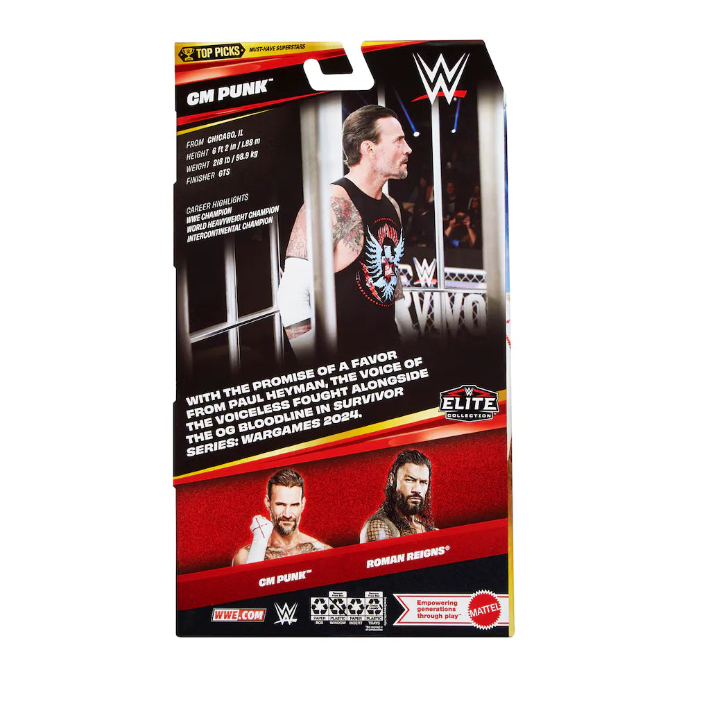 CM Punk Elite Collection Top Picks