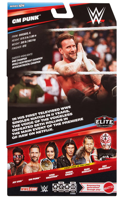 CM Punk  Elite Collection Series #124