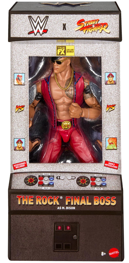 The Rock Final Boss as M Bison  x Street Fighter Series #1