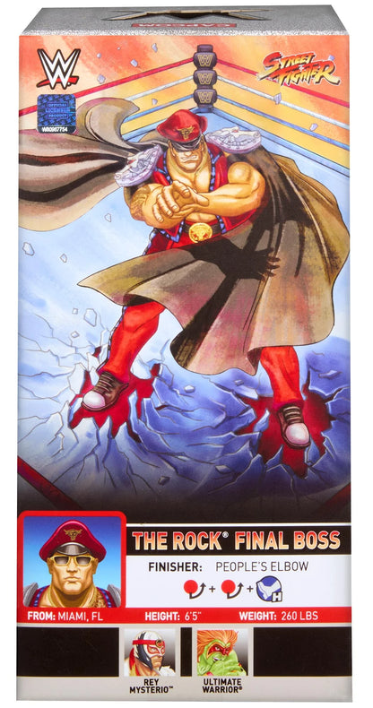 The Rock Final Boss as M Bison  x Street Fighter Series #1