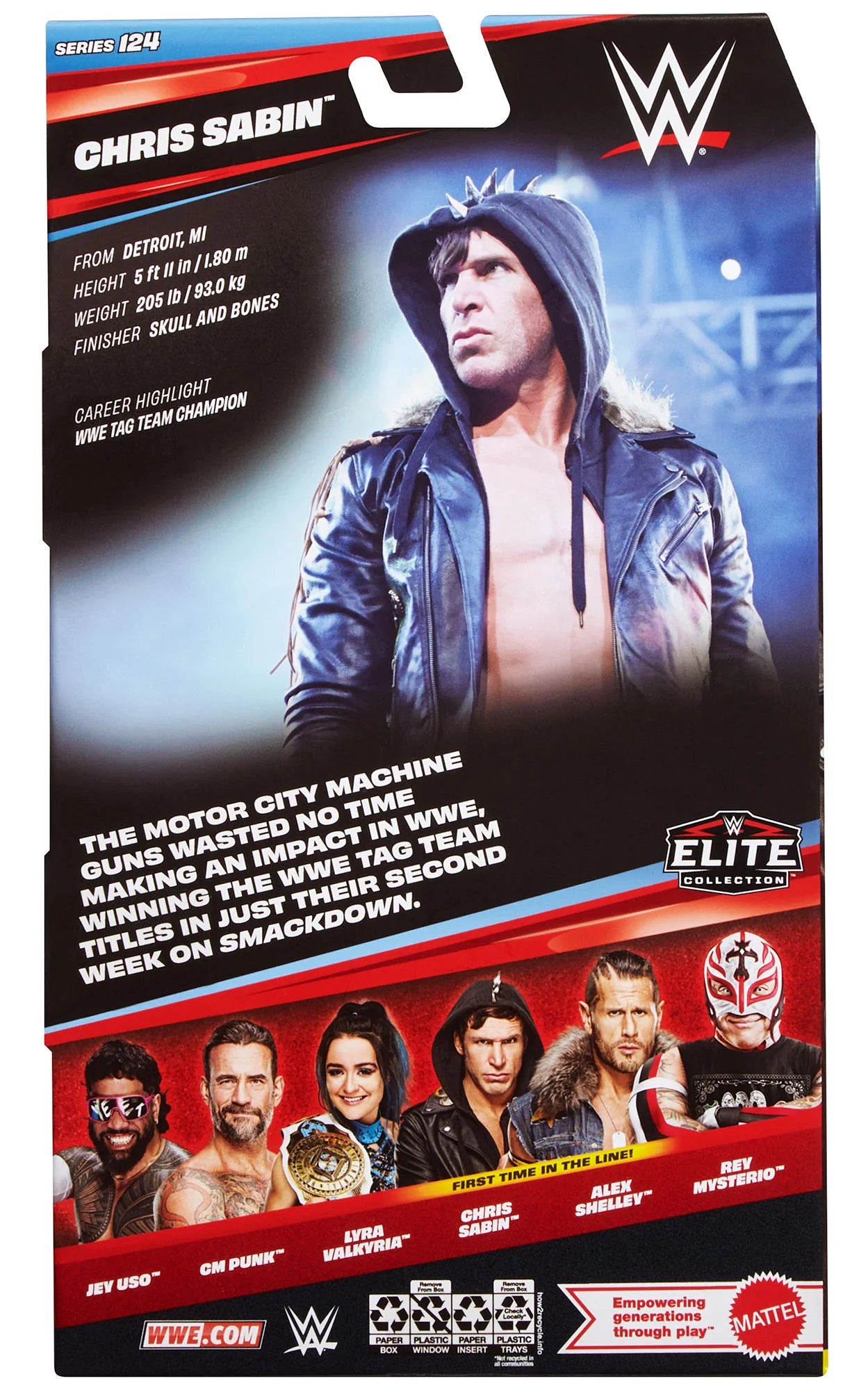 Chris Sabin - WWE Elite 124