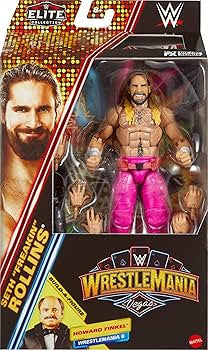 Seth Rollins - WWE Elite WrestleMania 41  - Baf Howard Finkel