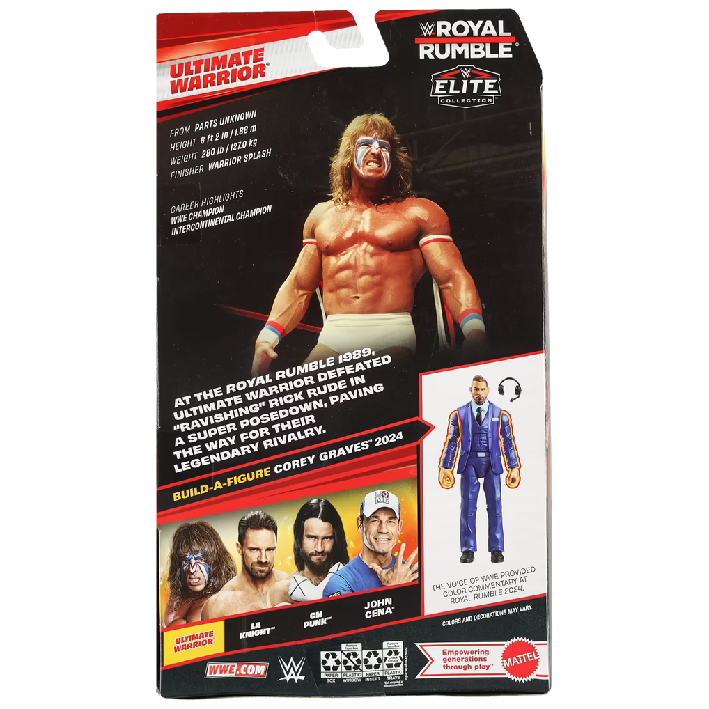 The Ultimate Warrior Royal Rumble Elite Collection BAF Corey Graves