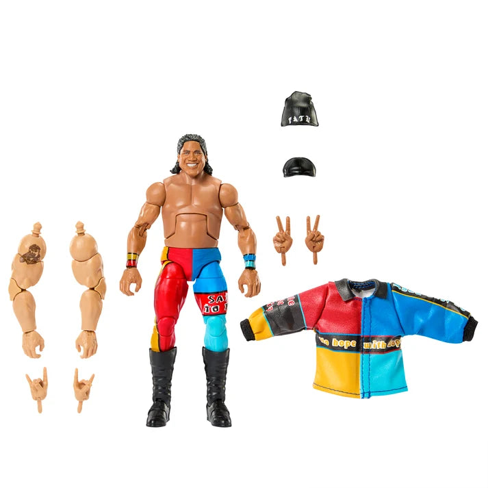 Fatu Monday Night War Series 9 Mattel Elite Collection Baf Big Bubba Rogers