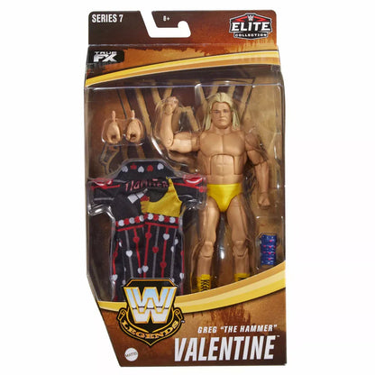 Greg Valentine  chase (yellow  trunks) - WWE Legends 7